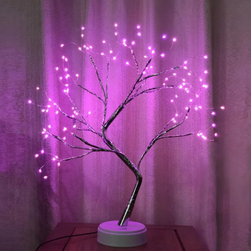 Tree Lamp for Lighting Bedroom Christmas Party