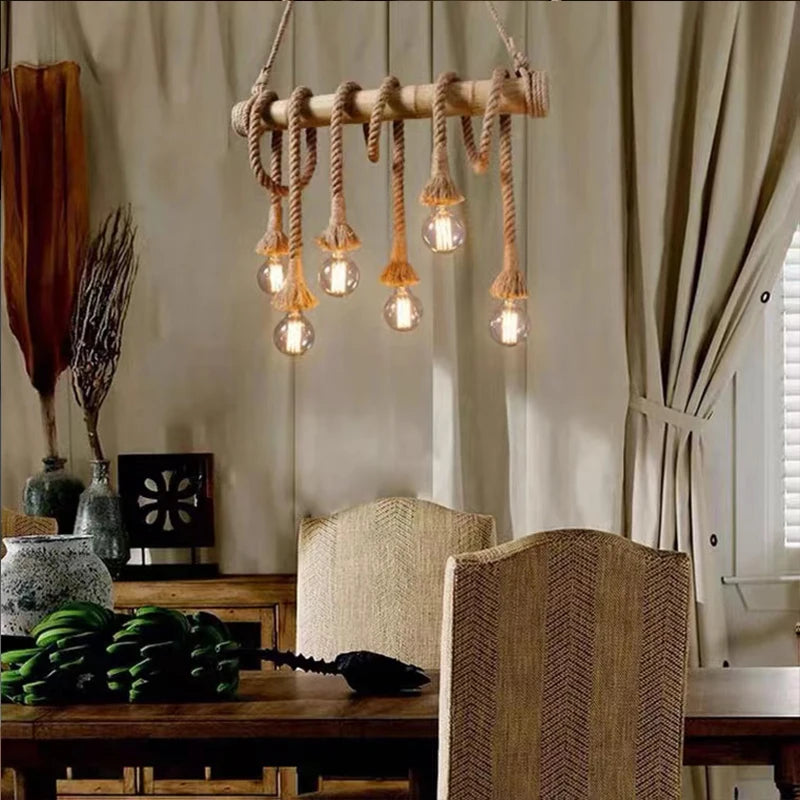 Chandelier Fixed Kitchen Industrial Hanging Light