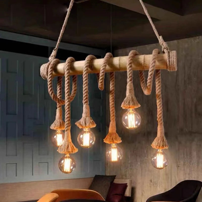 Chandelier Fixed Kitchen Industrial Hanging Light