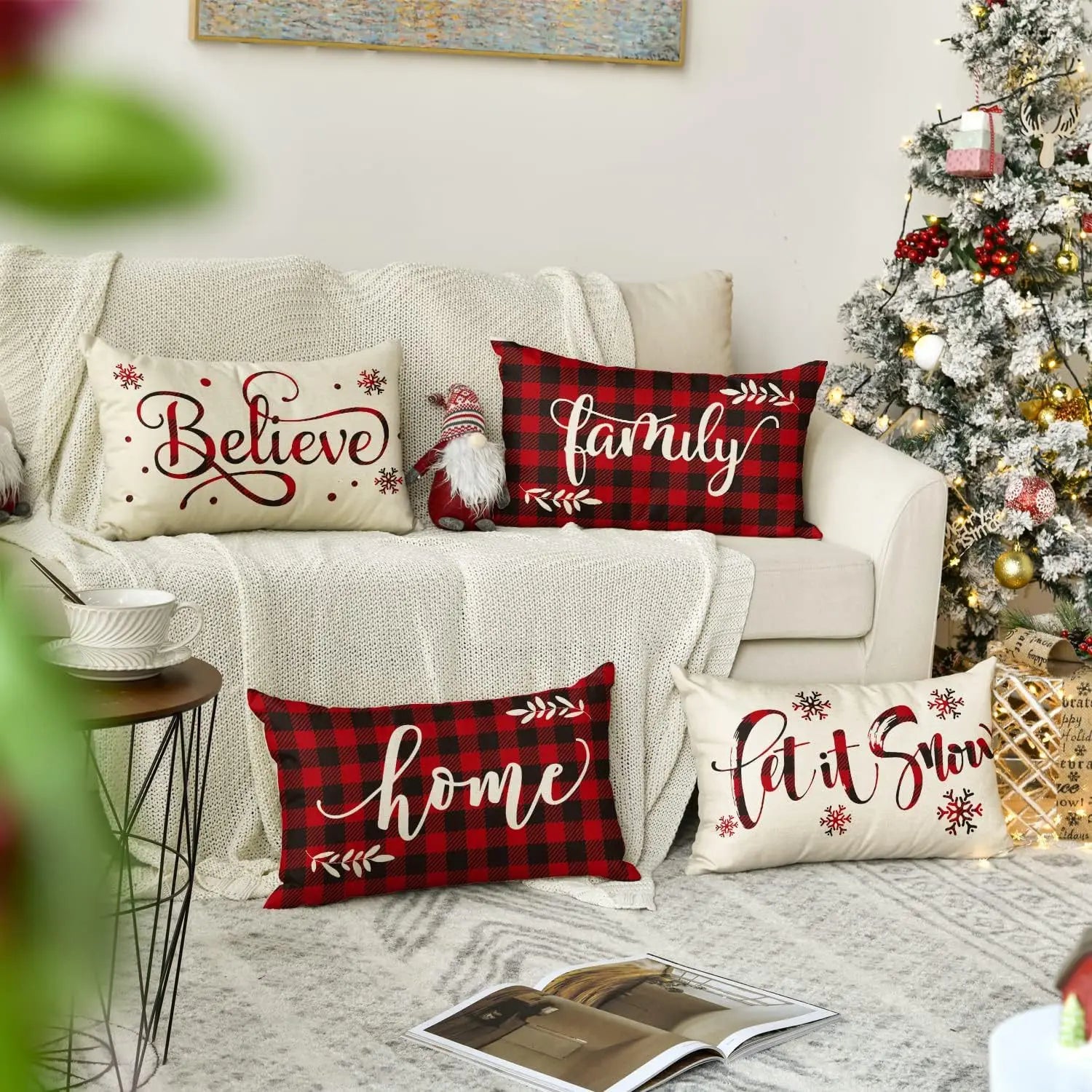 Throw Pillowcase Decoration Cushion Cover for Sofa