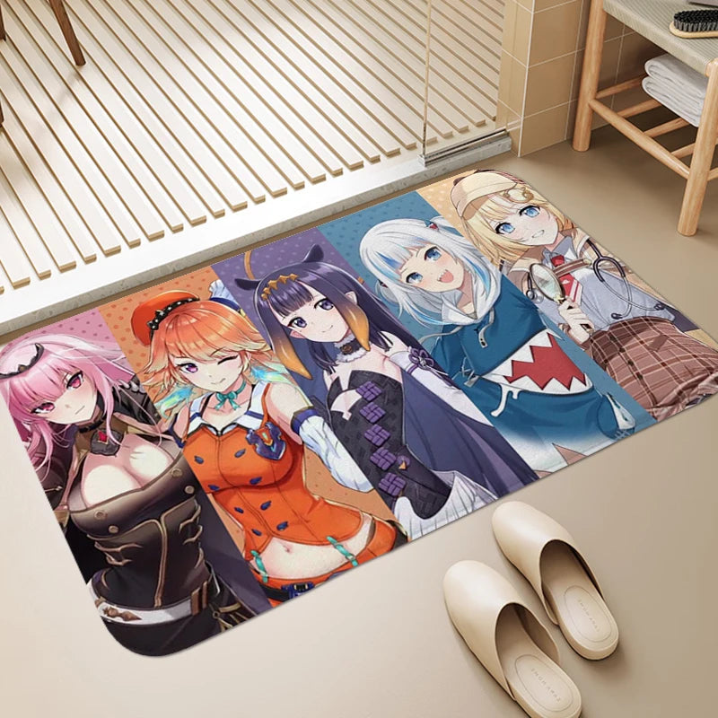 Anime Carpet for Bedroom Entrance