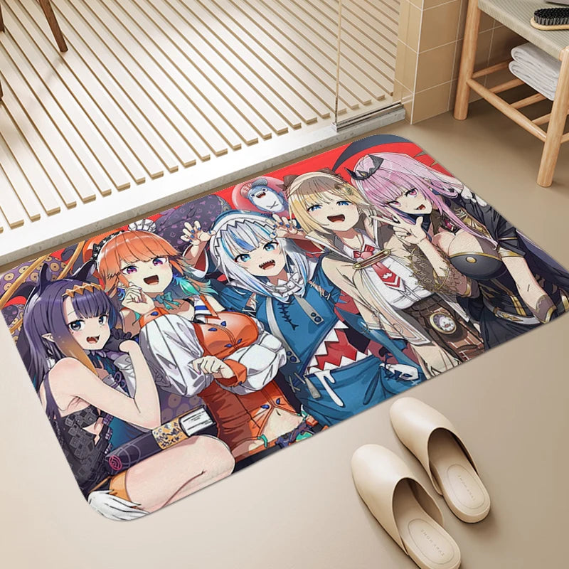 Anime Carpet for Bedroom Entrance