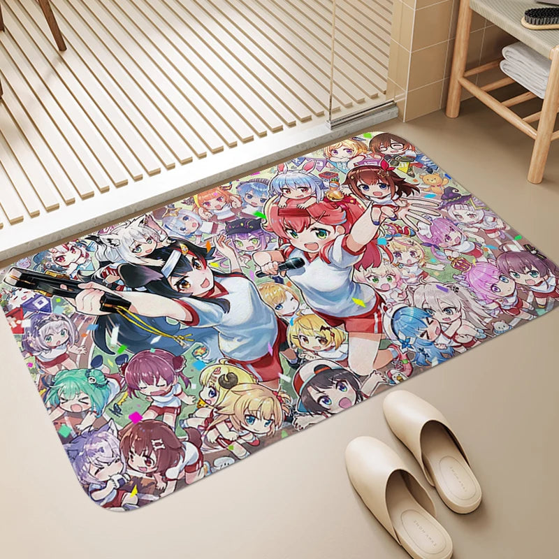 Anime Carpet for Bedroom Entrance