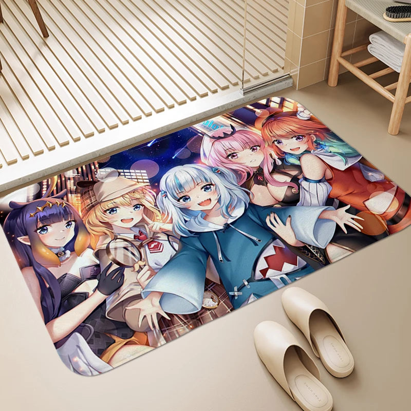 Anime Carpet for Bedroom Entrance