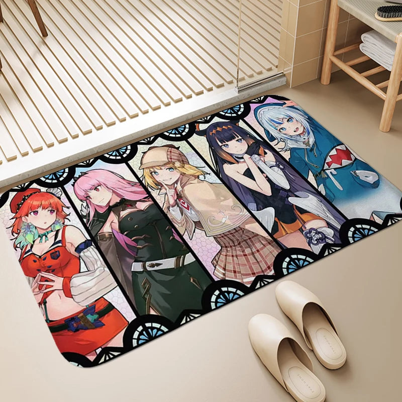 Anime Carpet for Bedroom Entrance