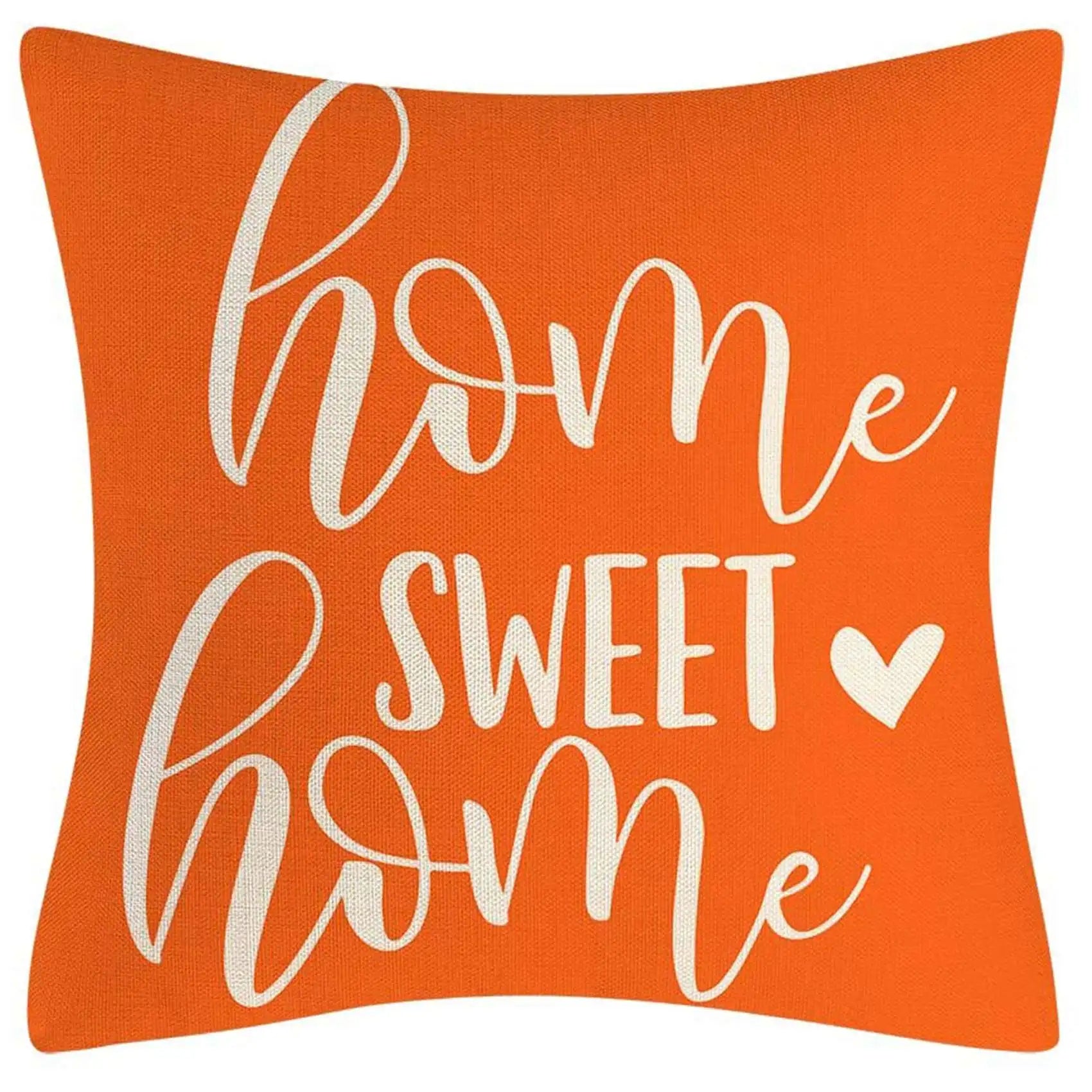 Orange Pillow Covers 18X18 Set of 4 Home Decorative