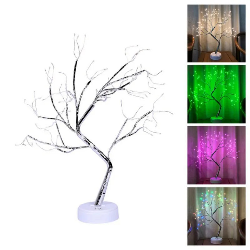 Tree Lamp for Lighting Bedroom Christmas Party