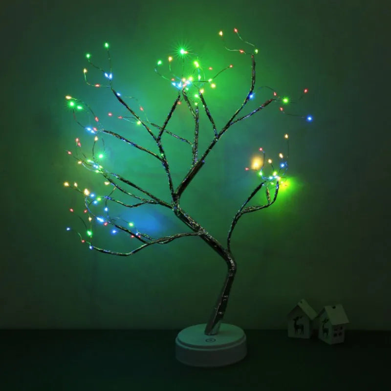 Tree Lamp for Lighting Bedroom Christmas Party